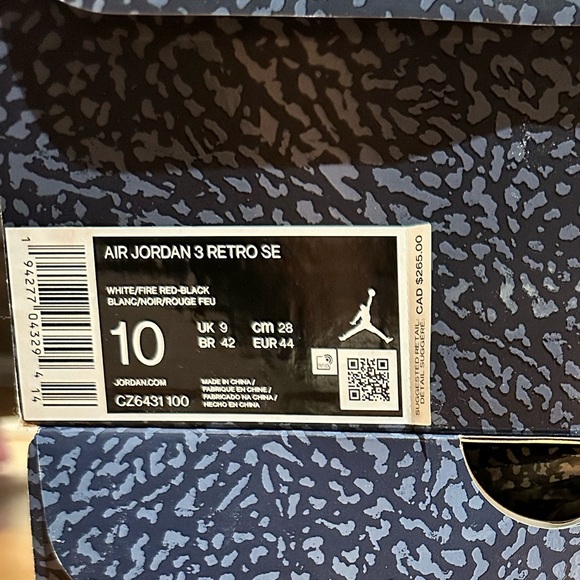 Jordan 3 Denim - Picture 1 of 6